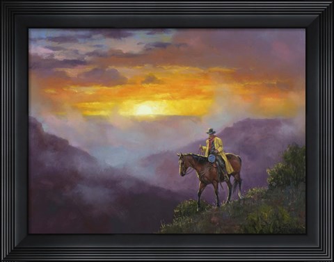 Framed Morning Mist Print