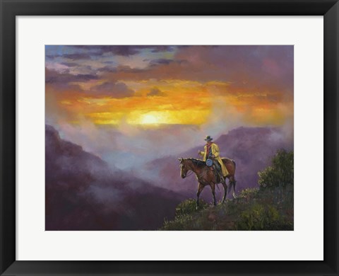 Framed Morning Mist Print