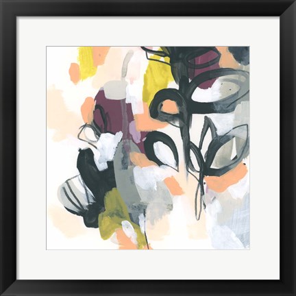 Framed Garden Extraction VI Print