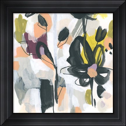 Framed Garden Extraction VIII Print