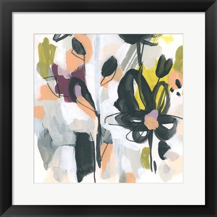 Framed Garden Extraction VIII Print