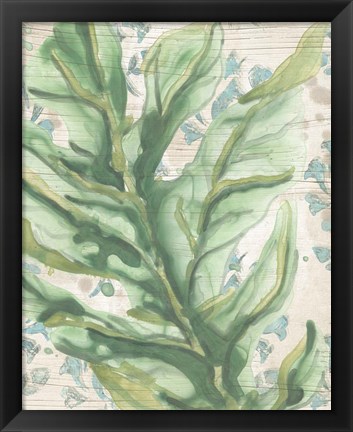 Framed Palms &amp; Patterns III Print