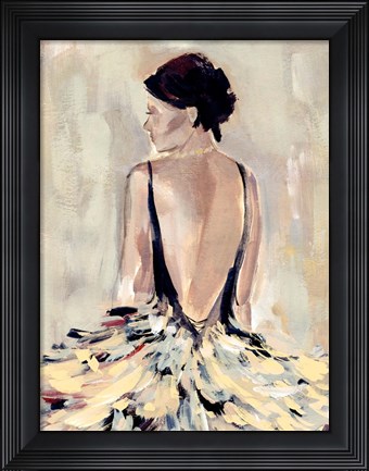 Framed To the Gala II Print