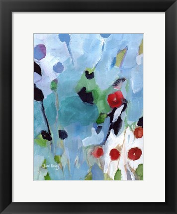 Framed Rose Hips at Christmas Print