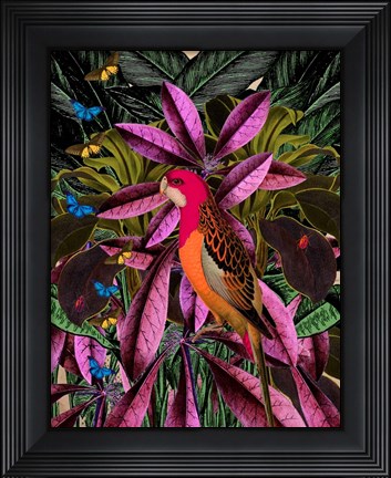 Framed Tropical Jungle No. 2 Print