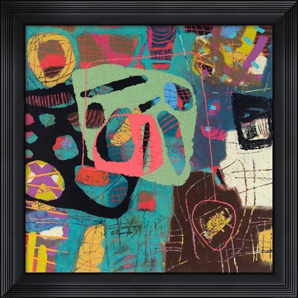 Framed Conversations In The Abstract No. 108 Print