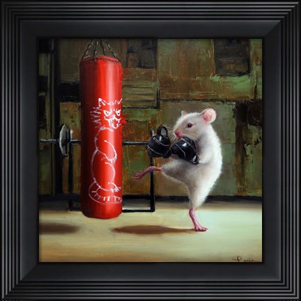 Framed Gym Rat Print