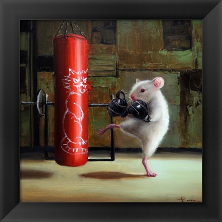 Framed Gym Rat Print