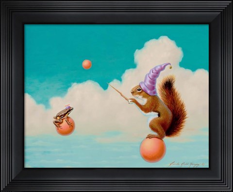 Framed Little Wizard Print