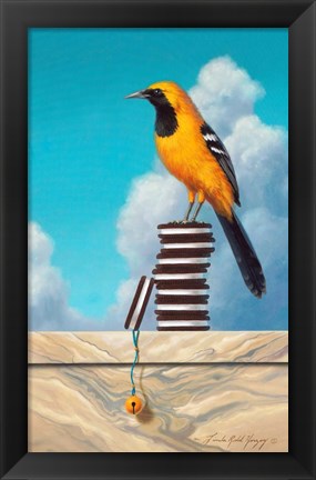 Framed Oriole Oreos Print