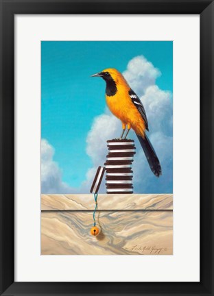 Framed Oriole Oreos Print