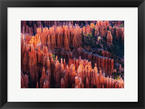 Framed Bryce Canyon at Sunset Print