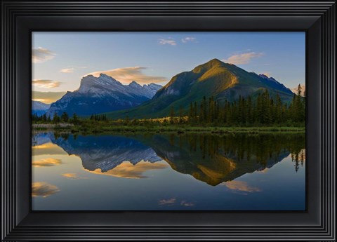 Framed Quiet Summer Morning Print