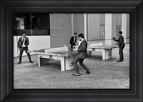 Framed Morning break Print