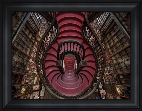 Framed Livraria Lello Print