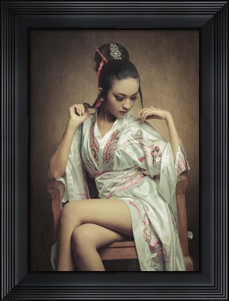 Framed Story Of Geisha : Fantasize Print
