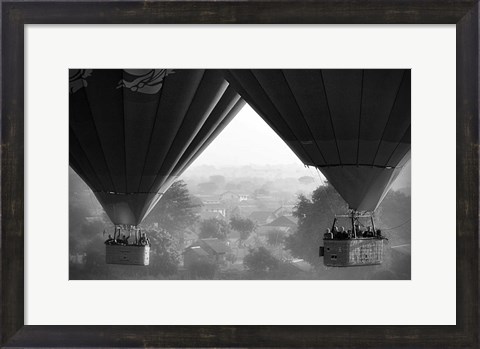 Framed In the Air Print