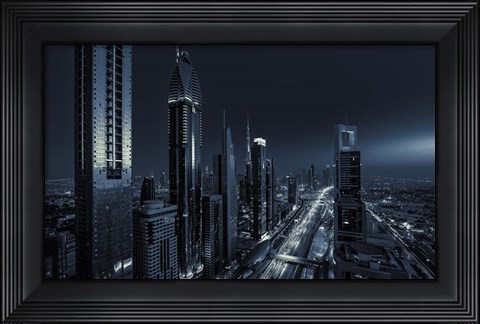 Framed Dark Print
