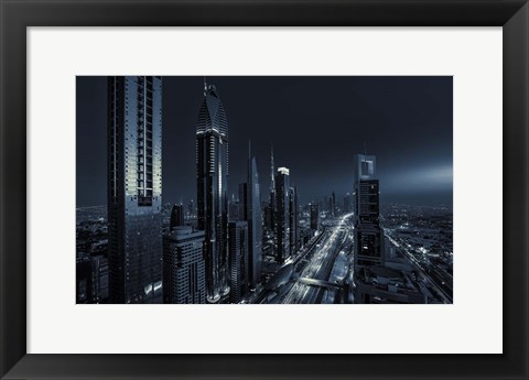 Framed Dark Print