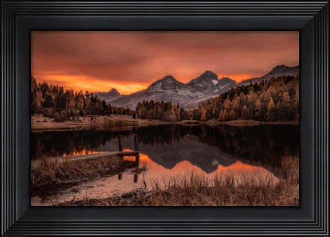 Framed Calm Print
