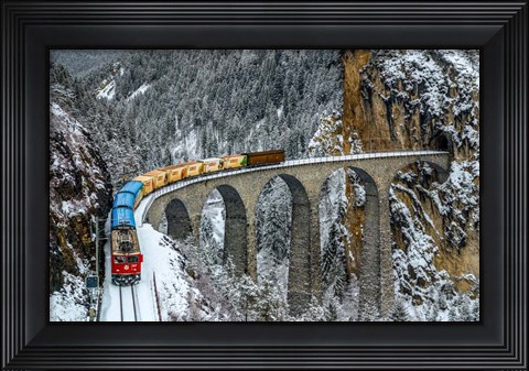 Framed Transalpine Print