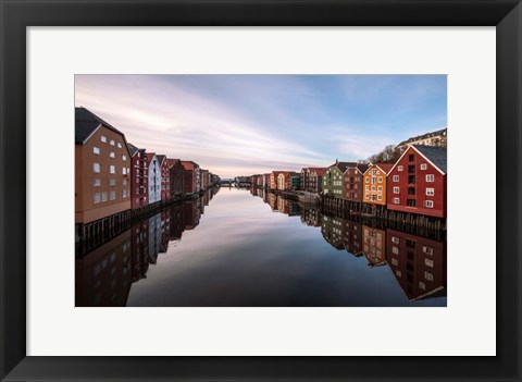 Framed Trondheim, Norway Print