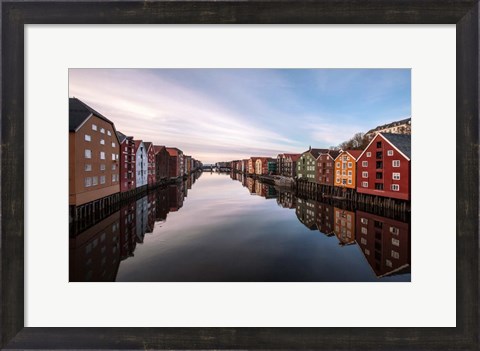 Framed Trondheim, Norway Print