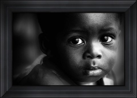 Framed Your Eyes Can Do Everything - Ghana Print