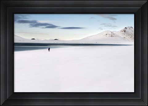 Framed Lost In Iceland Print