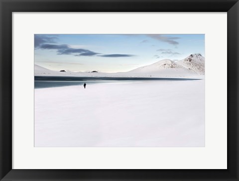 Framed Lost In Iceland Print