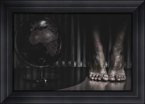 Framed Last Jump Print