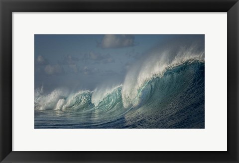 Framed Salt Water Machine Print