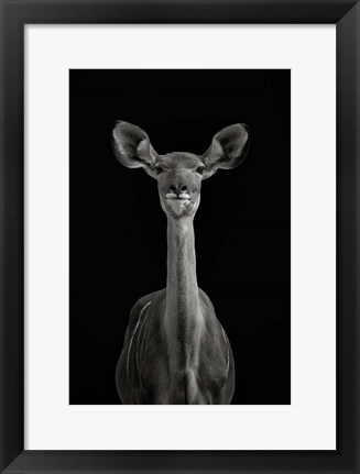 Framed To be Standing to Attention Print