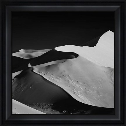 Framed Abstract Dunes Print