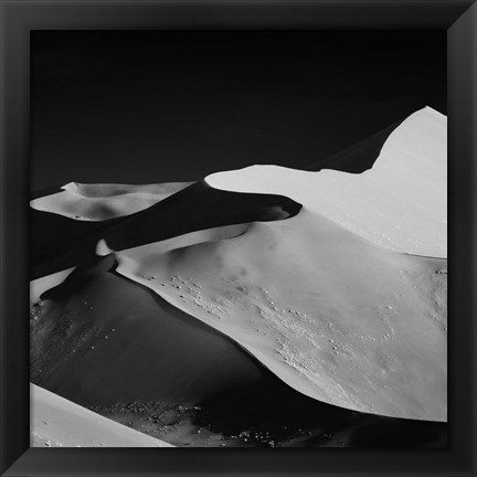 Framed Abstract Dunes Print