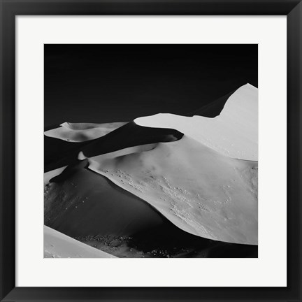 Framed Abstract Dunes Print