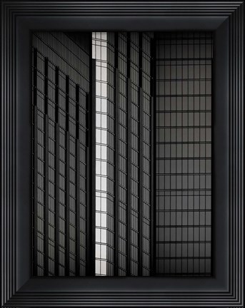 Framed Archi Abstract Print