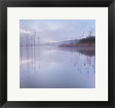 Framed Reflections in a Lake 1 Print