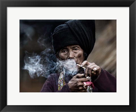 Framed Smoking 2 Print