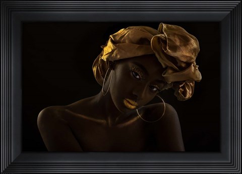 Framed Gold Touches 2 Print