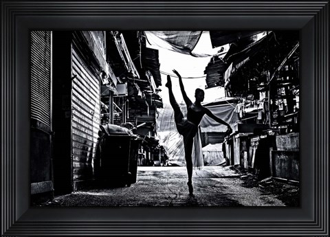 Framed Street Dancer Print