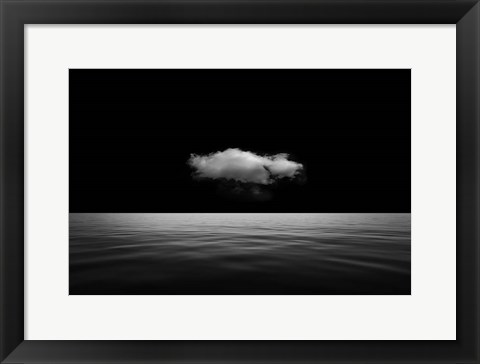 Framed Lonely Cloud Print