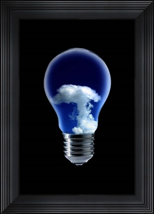 Framed 4 Elements III Print