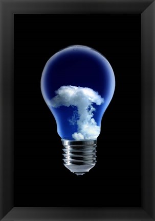 Framed 4 Elements III Print