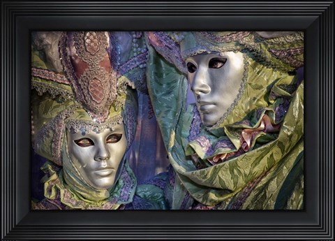 Framed Venice Carnival Print