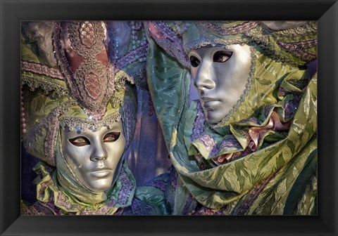 Framed Venice Carnival Print