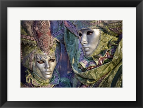 Framed Venice Carnival Print
