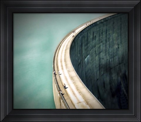 Framed Dam Print