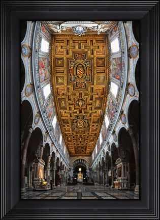 Framed Basilica di SMaria in Aracoeli Print