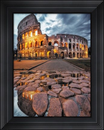 Framed Colosseum Print